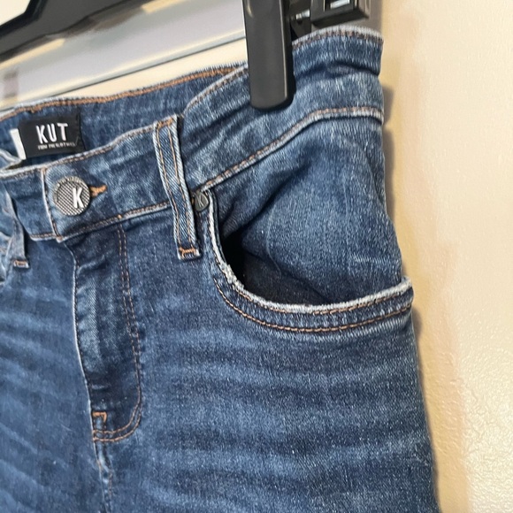 Kut from the Kloth Women's Classic Blue Mia Toothpick Skinny Jeans - Picture 3 of 12